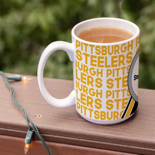 Vista 14 de Rico Industries NFL Football San Francisco 49ers - Taza de café de cerámica blanca de 15 onzas para fanáticos de la NFL