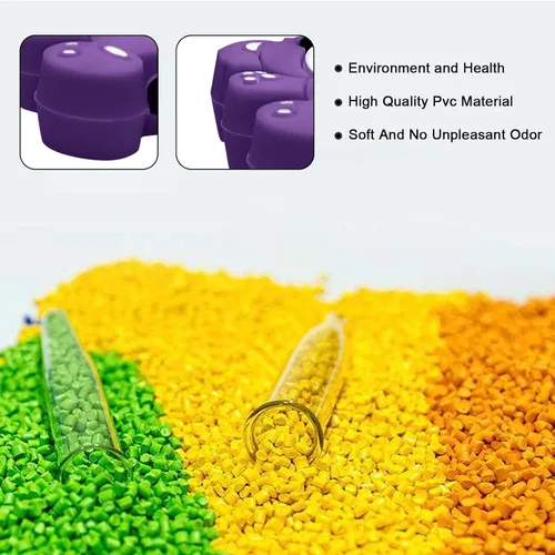 Vista 3 de 10 tapones para agujas de tejer, protectores de puntos, accesorios y suministros para tejer, herramientas de tejer, kit de iniciación para tejer