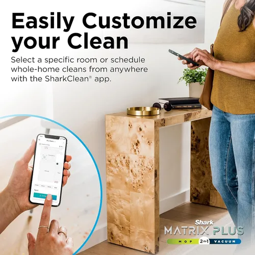 Vista 13 de Shark Matrix Plus Robot Aspiradora y Trapeadora 2 en 1 con Trapeado Sónico, Matrix Clean, Mapeo del Hogar, Base de Vaciado Automático HEPA sin