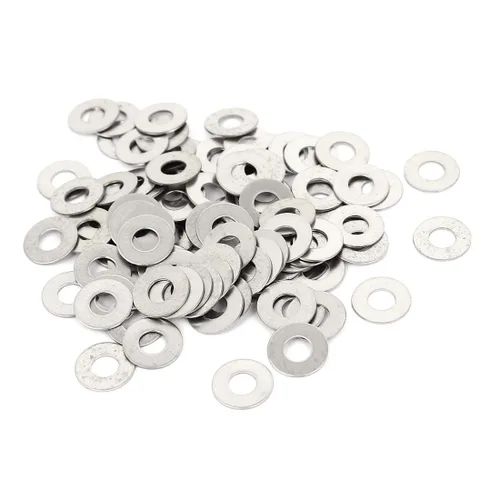 Vista 16 de uxcell Arandela plana sellada de acero inoxidable M1.0.236 x 0.012 in para tornillo de perno 100Pcs