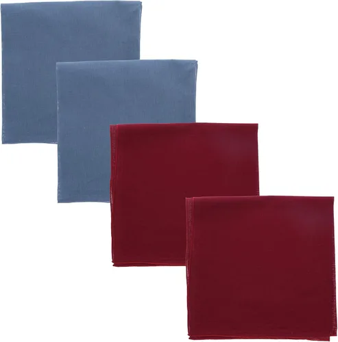 Vista 8 de Bandana de color sólido, juego de 4
