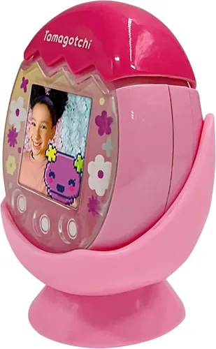 Vista 2 de Base de escritorio para Tamagotchi Pix Pet con cámara (rosa)