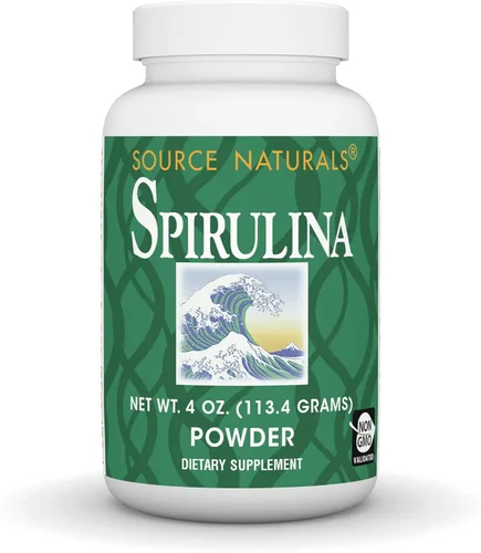 Vista 5 de Source Naturals Spirulina - para el apoyo del sistema inmunológico - 8 oz en polvo