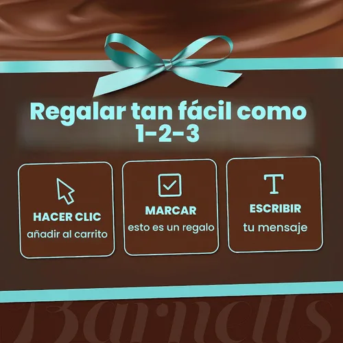 Vista 6 de Barnetts Gourmet Chocolate 12 Biscotti - Cesta de regalo Cumpleaños