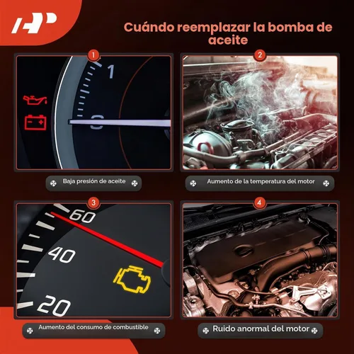 Vista 6 de A-Premium Bomba de aceite de motor compatible con [1.5L 1.6L L4] Hyundai Accent 1996-1997/2006-2011, Rio 2006-2011, Rio5 2006-2011