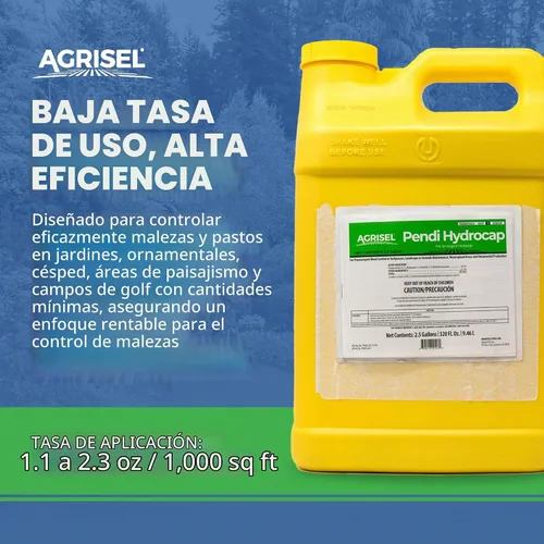 Vista 5 de Agrisel Pendi Hydrocap Herbicida fórmula pre-emergente, 320 onzas