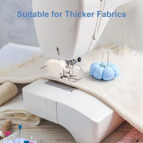 Vista 4 de Pie prensatelas con dedo abierto para caminar, apto para acolchado y costura de telas gruesas, compatible con máquina de coser Brother F033N F033