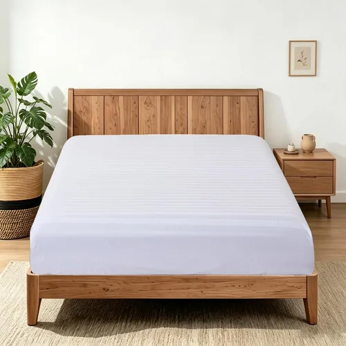 Vista 8 de Sábana bajera ajustable 100% algodón egipcio, tamaño matrimonial, 600 hilos, bolsillo profundo de 8 a 16 pulgadas, sábana inferior de tejido Negro