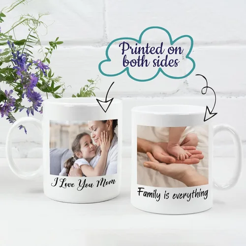 Vista 2 de Tazas personalizadas con imágenes, taza personalizada con fotos, tazas personalizadas con palabras, tazas personalizadas con texto, tazas