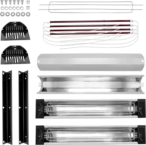 Vista 3 de Lámpara de curado de pintura infrarroja 3000 W 110 V lámpara de calor infrarrojo de onda corta para reparación de carrocería de automóvil, sistemas