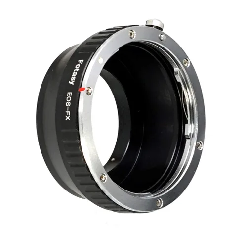 Vista 2 de Fotasy Cañón manual EF EF-S adaptador de lente a Fuji X, adaptador de montaje EOS EF a X, compatible con Fujifilm X-Pro1 X-Pro2 X-Pro3 X-E2 X-E3
