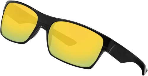 Vista 2 de BroLizard - Lente polarizada para gafas de sol Oakley TwoFace OO9189, dorado