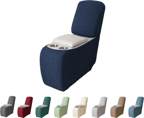 Vista 46 de Fundas de sofá reclinable seccional 100% impermeables para sofá reclinable en forma de L, funda de sofá modular de esquina en forma de L, fundas