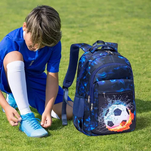 Vista 5 de Mochila escolar para niños con fiambrera para niñas, bolsa de libros, mochila escolar preescolar, jardín de infantes, mochila para niños pequeños