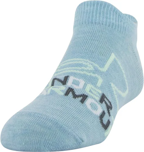 Vista 24 de Under Armour Calcetines ligeros invisibles Essential 2.0 para niños (paquete de 6)