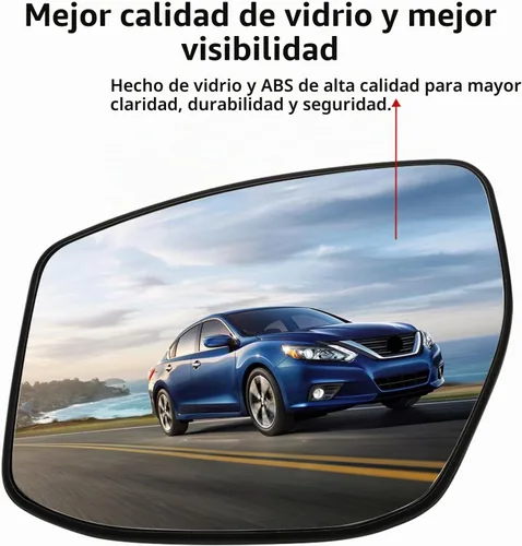 Vista 5 de Reemplazo del espejo izquierdo para Nissan Altima/Sentra 2013-2018