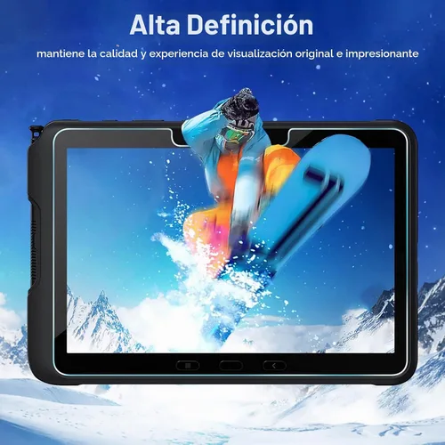 Vista 4 de ProCase Paquete de 2 protectores de pantalla para Samsung Galaxy Tab Active4 Pro de 10.1 pulgadas 2022/Tab Active Pro de 10.1 pulgadas 2019