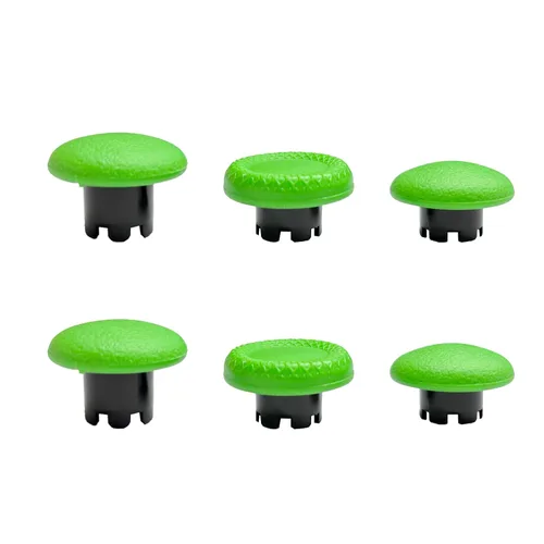 Vista 9 de Paletas de repuesto 6 en 1 para controlador PS5 Dualsense, palancas para controlador de borde PS5, piezas de accesorios para PS5 Dualsense Edge Azul