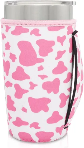 Vista 77 de Fundas Aislantes de Neopreno Portavasos con Asa para Vasos Tumbler de 20oz, Funda Reutilizable para Café Helado Para Tazas de Café de 30oz - 32oz
