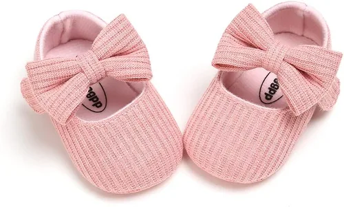 Vista 7 de Ohwawadi - Calcetines de forro polar para bebé o niña, suaves y calientes, botas o zapatos para bebés recién nacidos, con estilos de dibujos