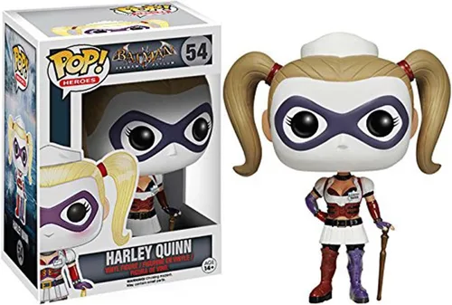 Vista 2 de Funko Héroes POP: Enfermera de Asilo Arkham Harley Quinn