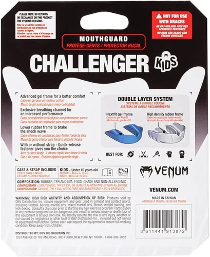 Vista 5 de Venum Protector bucal Challenger para niños - Con correa/Sin correa