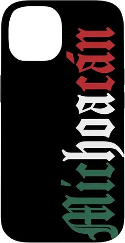 Vista 4 de Michoacan - Funda para iPhone 17 (diseño de bandera mexicana)
