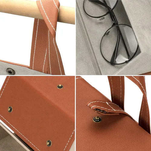 Vista 3 de Vemiss Estuche portátil para gafas de sol, organizador de gafas de sol de viaje, soporte para gafas de sol para mujeres y hombres
