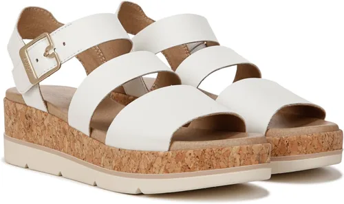 Vista 4 de Dr. Scholl's Shoes Sandalias de cuña Once Twice con plataforma para mujer