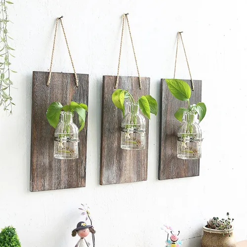 Vista 3 de Macetas colgantes para plantas de interior al aire libre, cesta colgante para macetas, maceta colgante