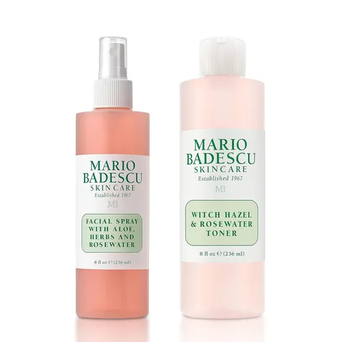 Vista 19 de Mario Badescu Espray facial con aloe, hierbas y agua de rosas para todo tipo de piel, bruma facial que hidrata, rejuvenece y aclara