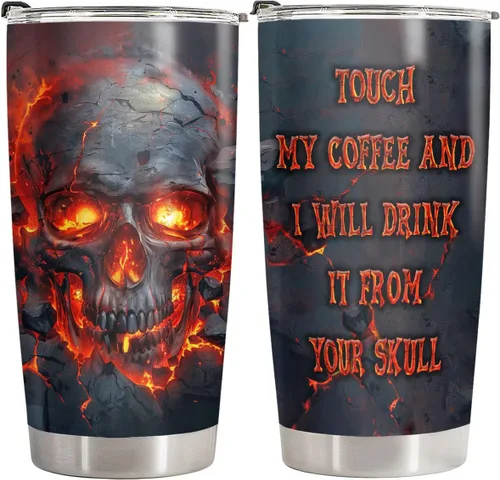 Vista 25 de 34HD Witch Queen 20 oz Tumbler Gothic Villain Dark Rose Gifts for Women Backwiches queen