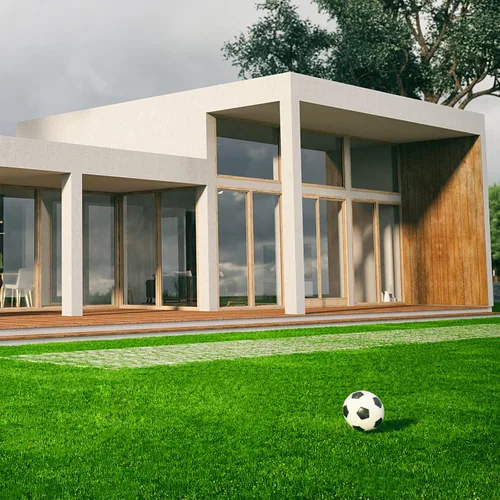Vista 8 de FREADEM Alfombra de césped artificial de 3 x 3 pies, tapete de césped artificial realista con drenaje, césped para interiores y exteriores