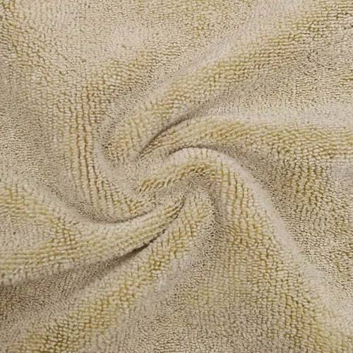 Vista 5 de POLYTE Paño de limpieza profesional de microfibra, 14 x 14 pulgadas, azul, camello, gris (paquete de 12)