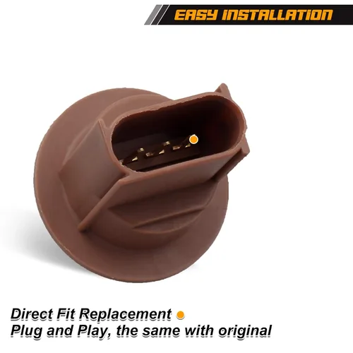 Vista 4 de NDRUSH Señales de giro para señales de estacionamiento, enchufes de luz, conector compatible con Ford Focus Fusion F150 F250 F350 Super Duty Ranger