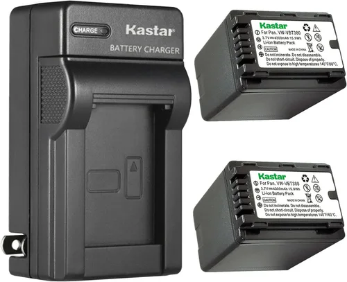 Vista 5 de Kastar Cargador de batería de pared AC para Panasonic HC-V750, HC-V750M, HC-V750K, HC-V770, HC-V770K, HC-V770GK, HC-V770MGK, HC-V800, HC-V800K