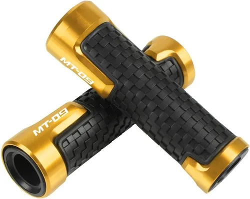 Vista 4 de Motorcycle Handlebar Grips Motorbike Accessories 22mm Hand Grips Handlebar 7/8" Motorcycle Handle Bar for MT09 MT-09 MT 09 SR FJ-09 Tracer 2014-2021