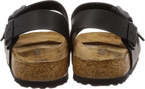Vista 3 de Birkenstock Milano Birko-Flor Sandalias Negras Hombre 35