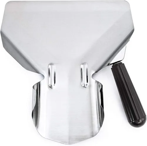Vista 2 de Acero inoxidable Frita Bagger Scoop Chip Palomitas Bagger Ice Candy Snacks Postres Scooper, Mango derecho