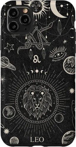 Vista 13 de Galaxy Zodiac Sign Astrological Celestial Aesthetic Leo Case for iPhone 17
