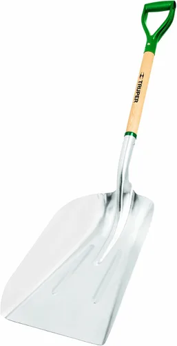 Vista 12 de Truper 31299 Tru Pro Cuchara de aluminio No.14, mango en D de fibra de vidrio, 27 pulgadas