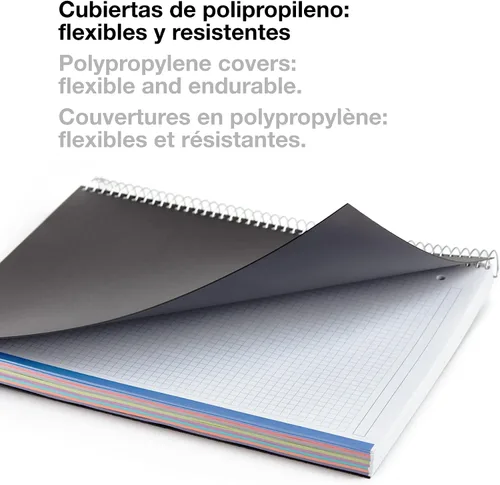 Vista 6 de Miquelrius 47138 Cuaderno negro, A4