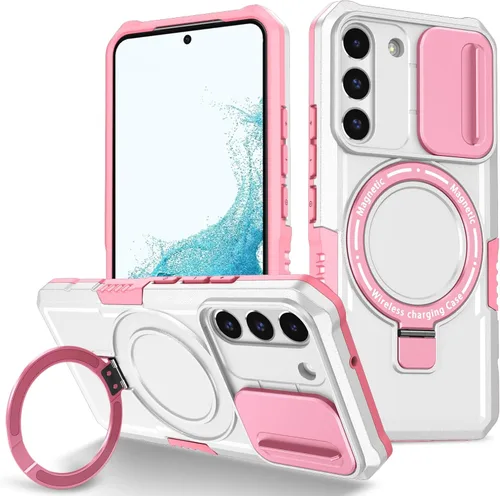 Vista 14 de Funda magnética para Samsung Galaxy Note 20 Ultra, soporte para teléfono, funda protectora mate a prueba de golpes, funda protectora para teléfono