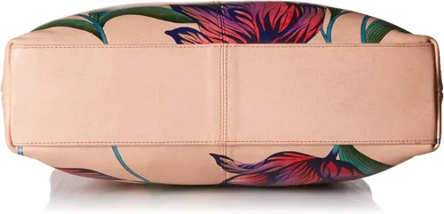 Vista 4 de Anna by Anuschka - Bolso de mano para mujer, piel auténtica, grande, diseño clásico