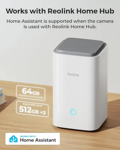 Vista 7 de REOLINK Cámara de seguridad 4K inalámbrica al aire libre vista de 125°