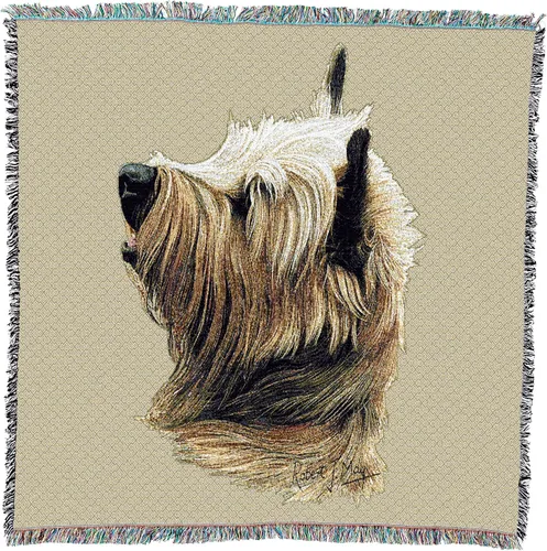 Vista 14 de Pure Country Weavers Airedale Terrier - Manta cuadrada de regazo por Robert May - Grupo Terrier, regalo para los amantes de los perros, manta