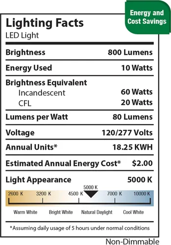 Vista 4 de Sigma Engineered Solutions 14337WH - Luz LED resistente a la intemperie, 10 W, color blanco