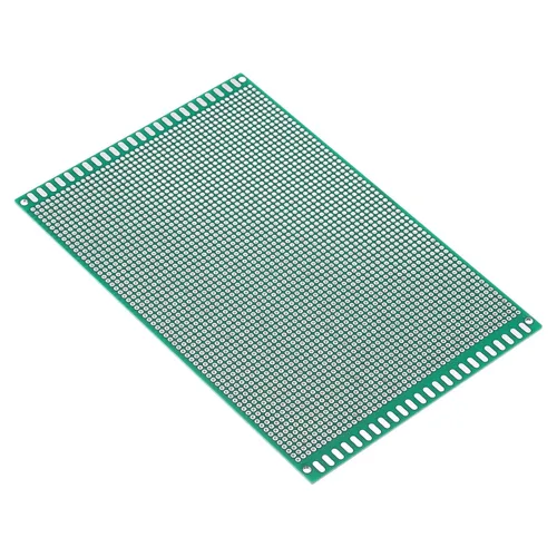 Vista 4 de PATIKIL Placa PCB de doble cara de 7.1 x 4.7 in, 4 piezas de 0.063 in de grosor, placa de circuito PCB FR-4 Perfboard para experimentos electrónicos