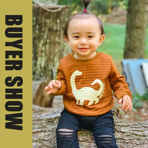 Vista 2 de HZYKOK Ropa de bebé recién nacido, unisex, 2 piezas, trajes de invierno de algodón de punto sólido y manga larga
