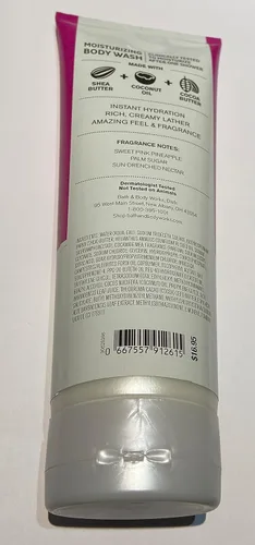 Vista 2 de Bath and Body Works - Jabón corporal hidratante de 10 oz (Pink Pineapple Sunrise)